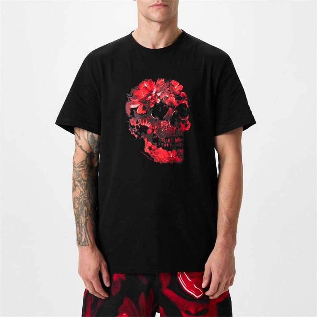 Alexander McQueen Graphic T-Shirt - Black